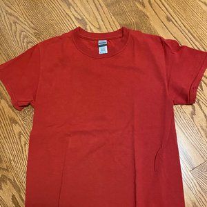 red t-shirt